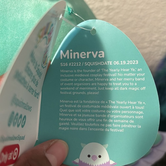 16” Minerva Squishmallow - Picture 3 of 4